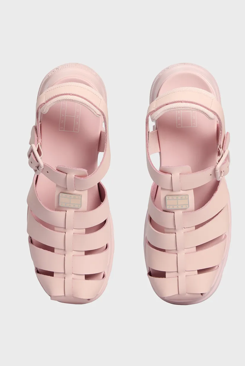 Жіночі рожеві шкіряні сандалі TJW FISHERMAN SANDAL 4