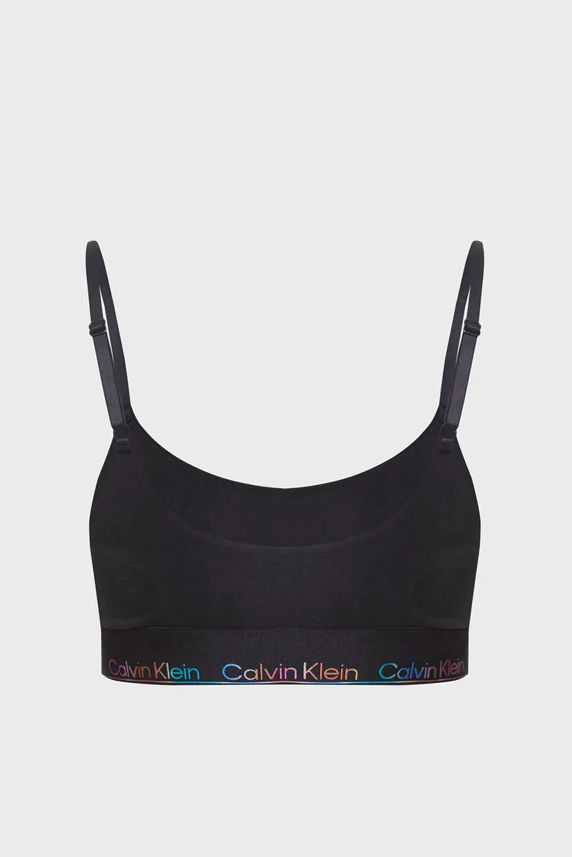 Женский черный топ UNLINED BRALETTE 5