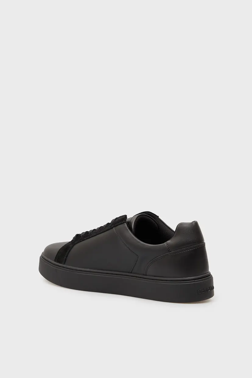 Чоловічі чорні шкіряні снікерси CLASSIC CUPSOLE 5