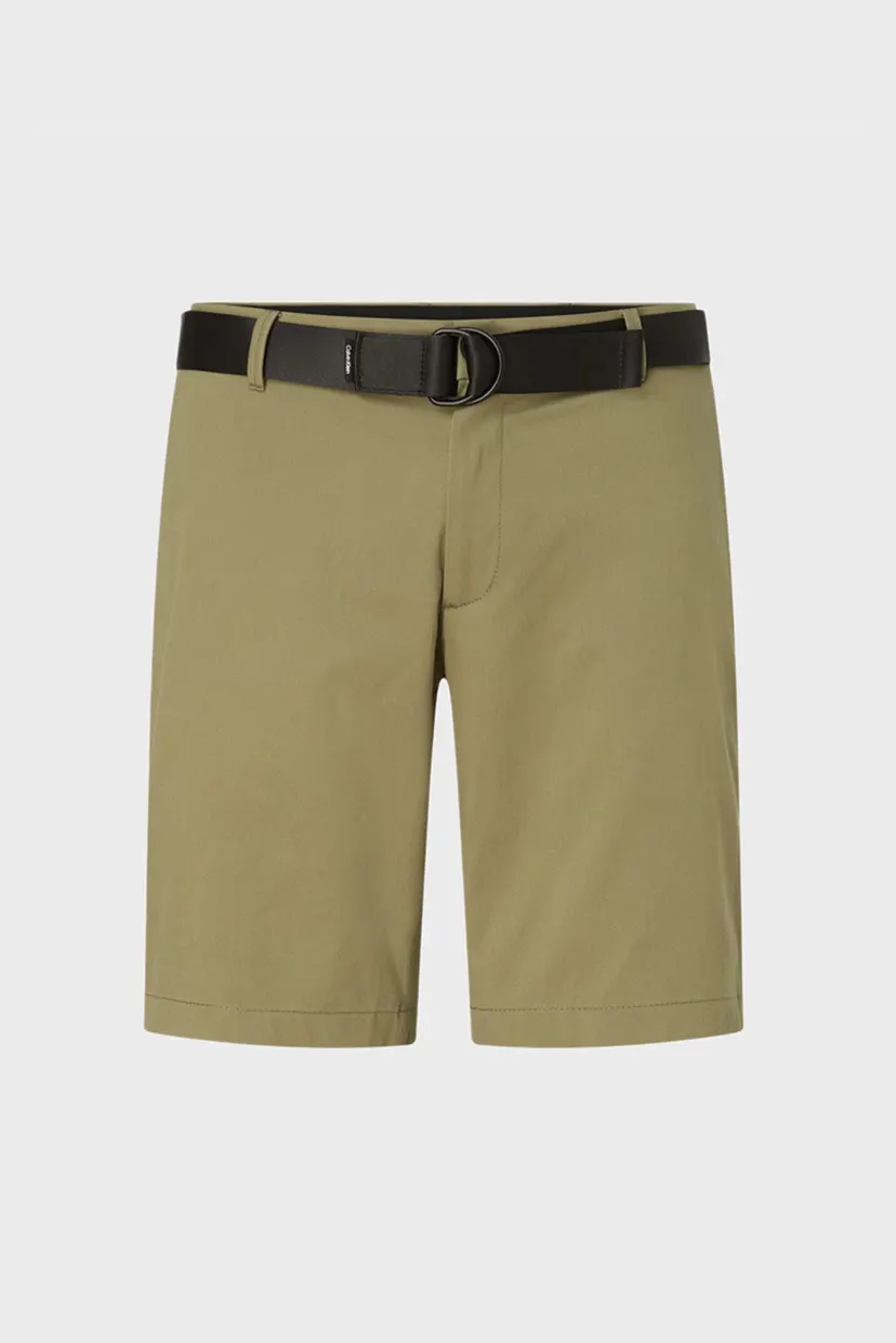 Чоловічі оливкові шорти MODERN TWILL SLIM 5