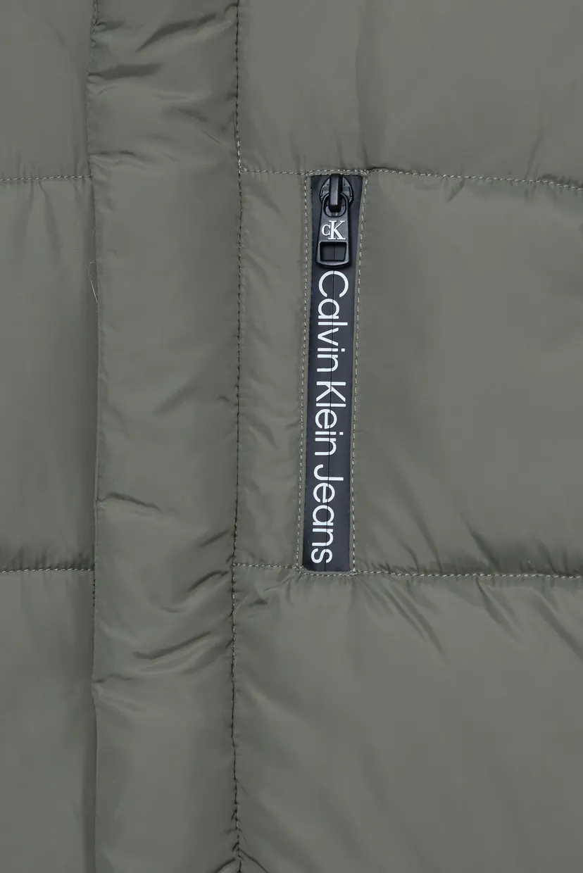 Детская оливковая куртка ESSENTIAL PUFFER 3