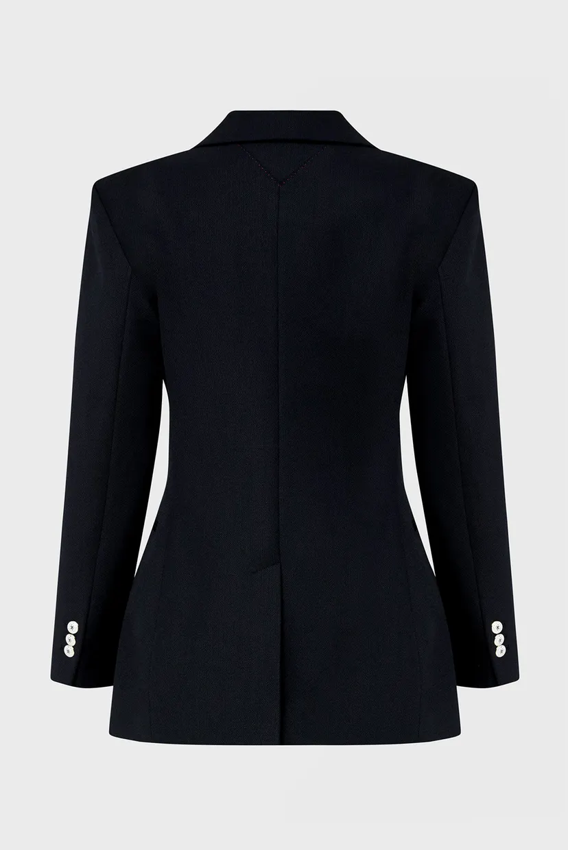 Жіночий темно-синій жакет STATEMENT PREP FITTED DB BLAZER 6