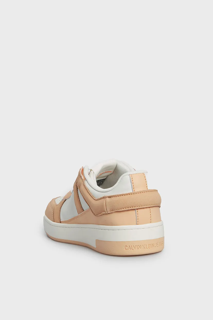 Женские кожаные сникерcы BASKET CUPSOLE LOW MIX ML FAD 5