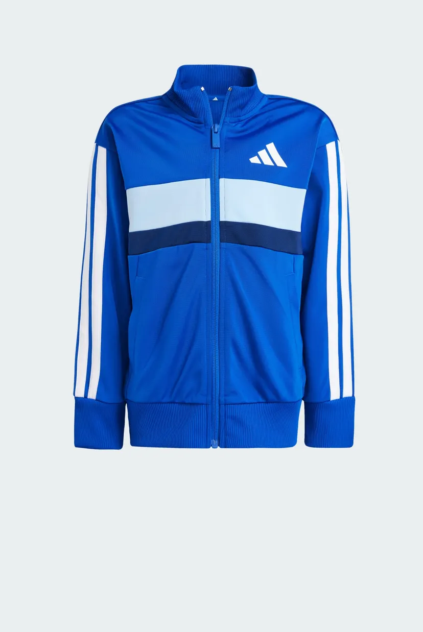 Детский синий спортивный костюм (кофта, брюки) Seasonal Essentials Tiberio 3-Stripes Tricot Kids 7