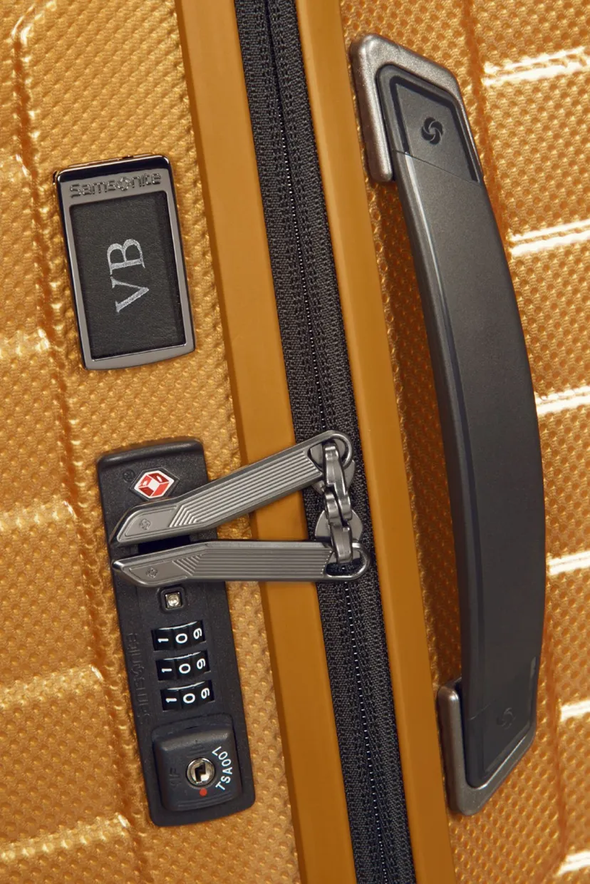 Золотиста валіза 69 см PROXIS GOLDEN YELLOW 5