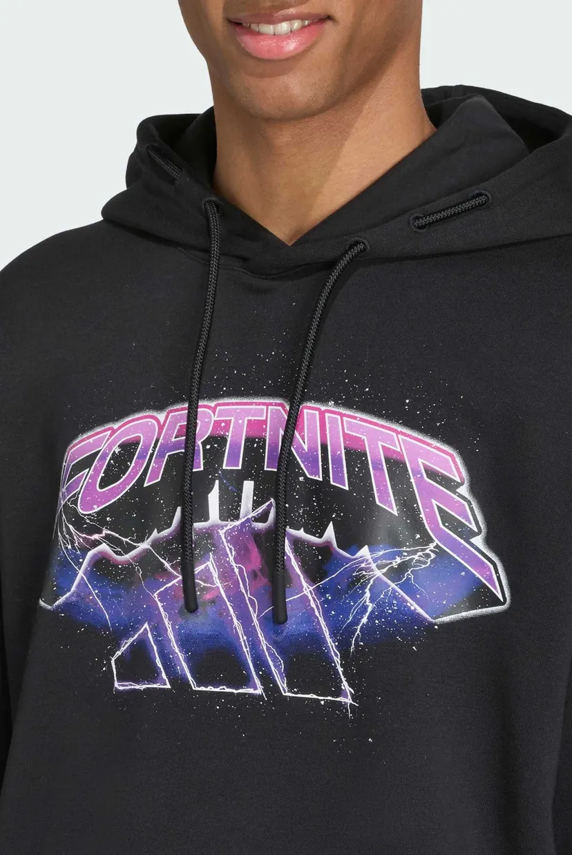 Мужское черное худи ADIDAS x FORTNITE 4