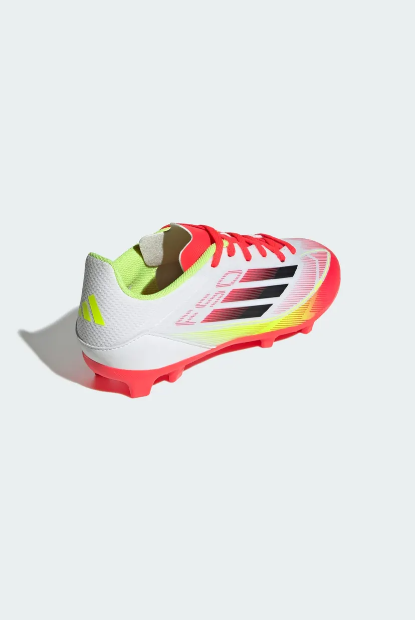 Детские белые бутсы F50 League Firm/Multi-Ground Kids 5