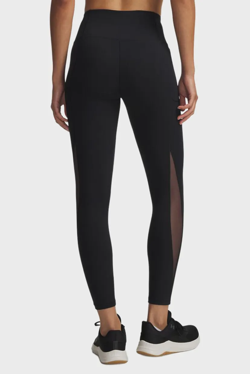 Жіночі чорні тайтси Motion Mesh Ankle Legging-BLK 3