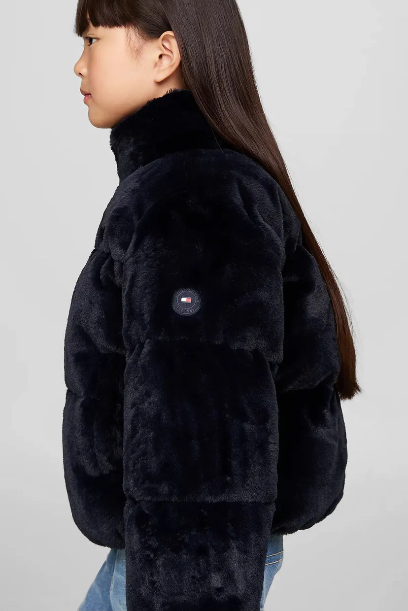 Детская темно-синяя куртка NEW YORK FUR JACKET 4