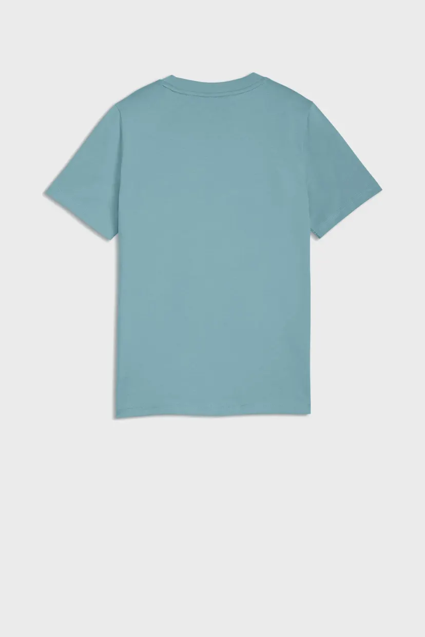 Детская голубая футболка Essentials No.1 Logo Tee Youth 5
