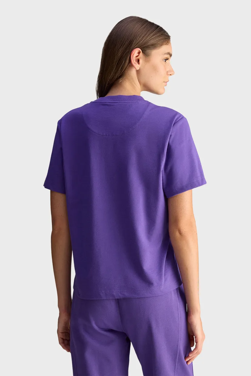 Жіноча фіолетова футболка adidas by Stella McCartney TrueCasuals Regular Sportswear 3