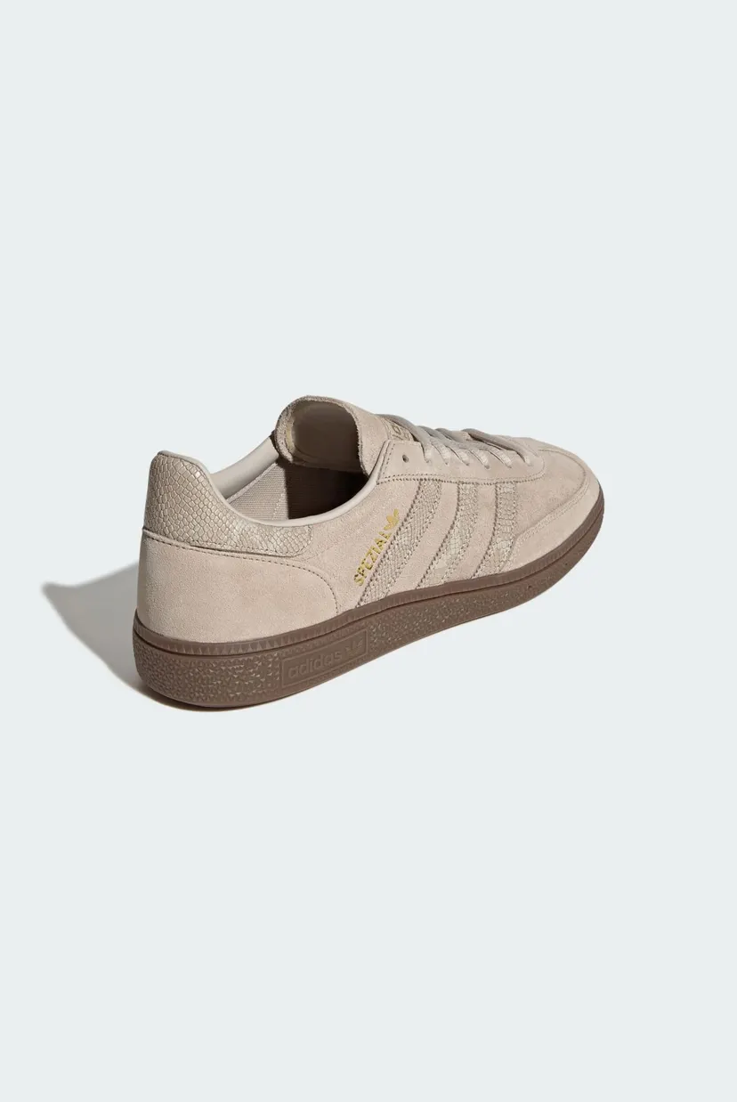 Мужские бежевые кожаные сникерсы HANDBALL SPEZIAL 5