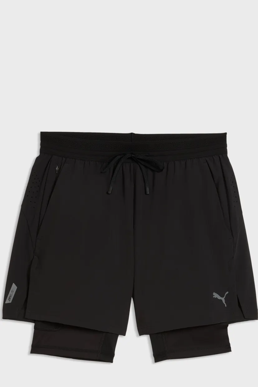 Мужские черные шорты PWRMODE 2-in-1 Stretch Woven Shorts Men 6