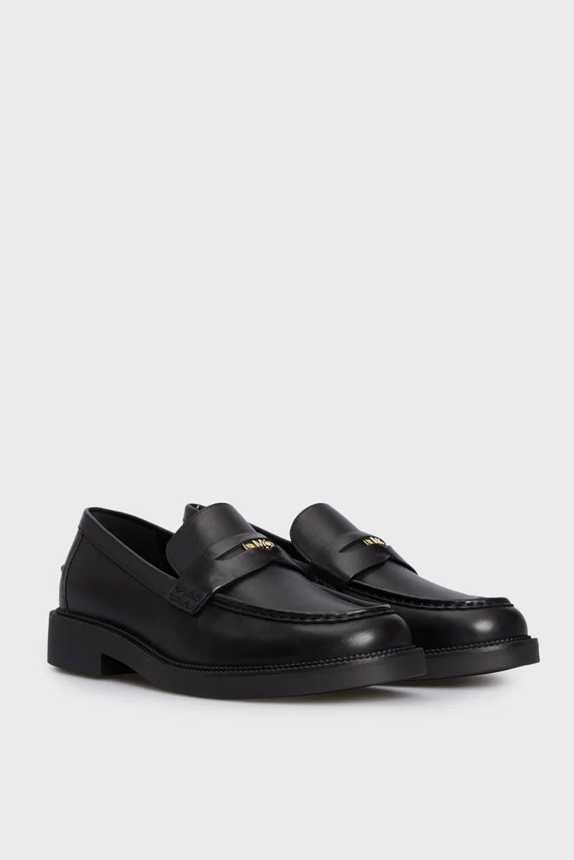 Жіночі чорні шкіряні лофери EDEN LOAFER 3