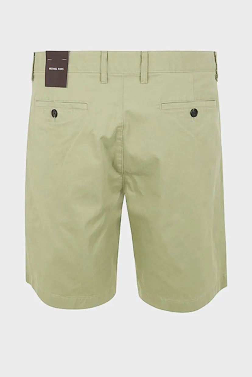 Мужские оливковые шорты STRETCH COTTON SHORT 6