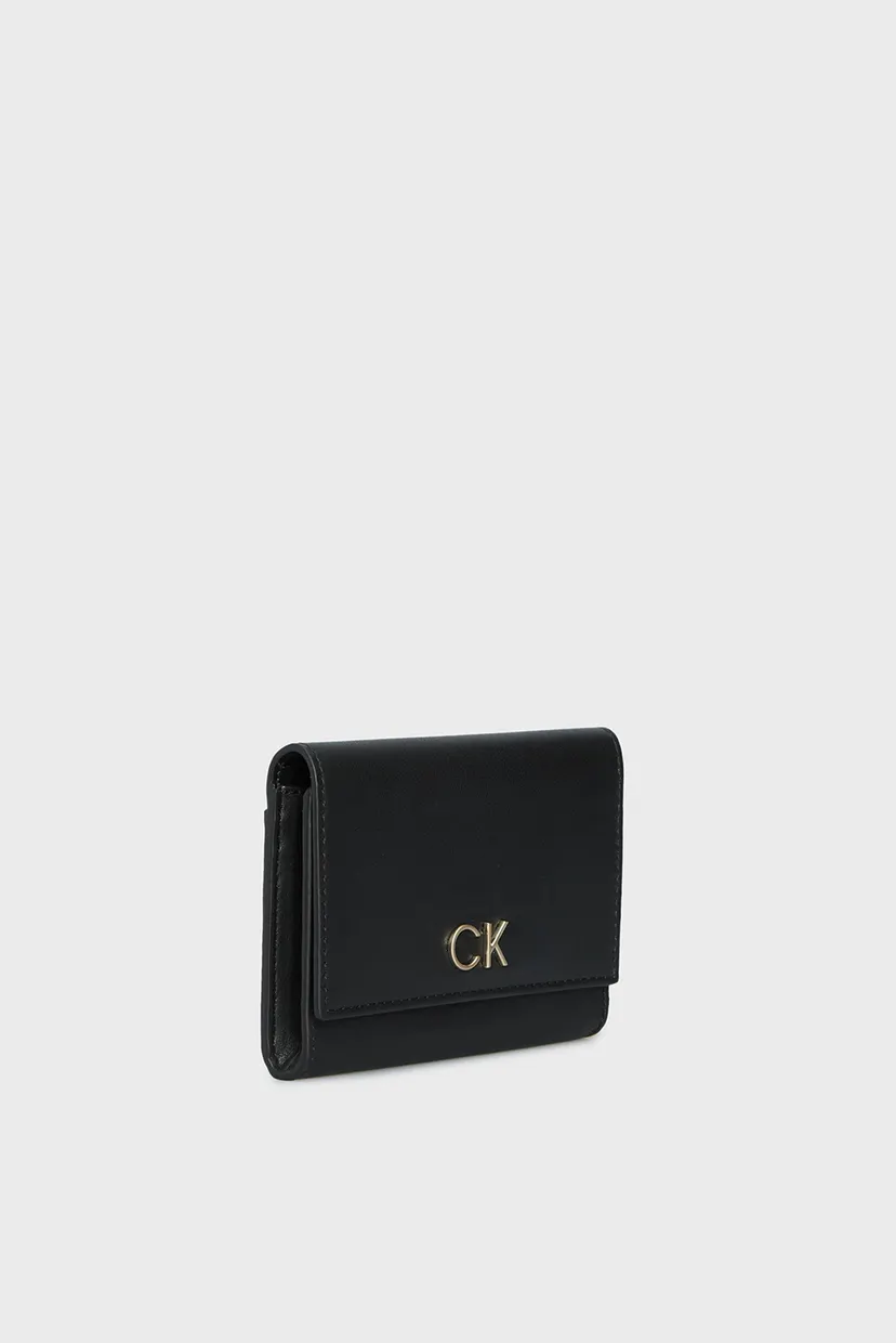 Жіночий чорний гаманець RE-LOCK BIFOLD & CARDHOLDER SM 3