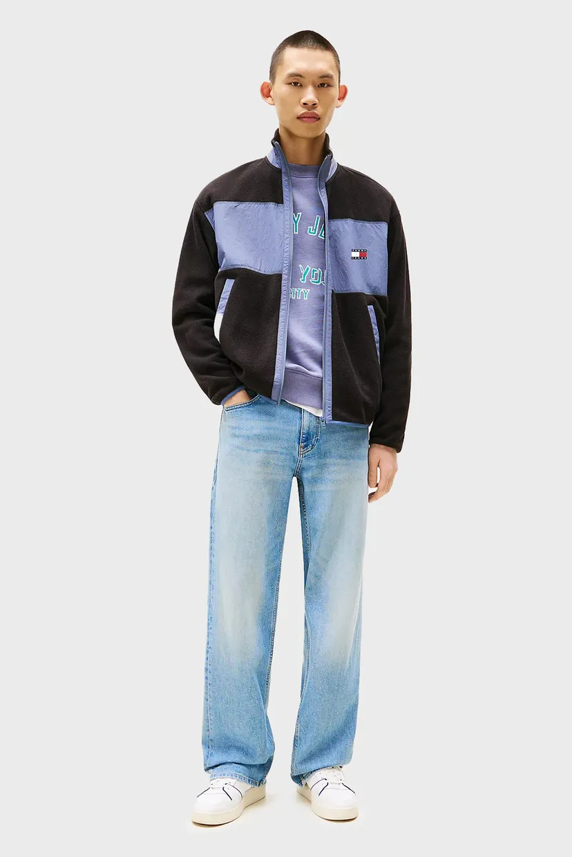 Чоловіча чорна вітровка TJM RLX FZ POLAR FLEECE 4