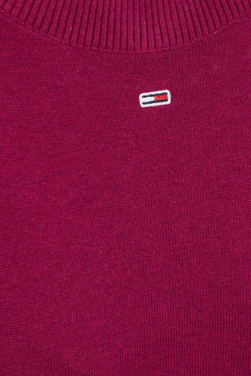 Жіночий малиновий джемпер TJW ESSENTIAL CREW NECK 4