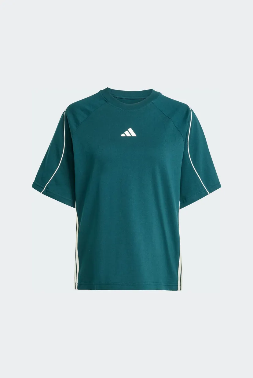 Женская зеленая футболка Stadium 3-Stripes 6
