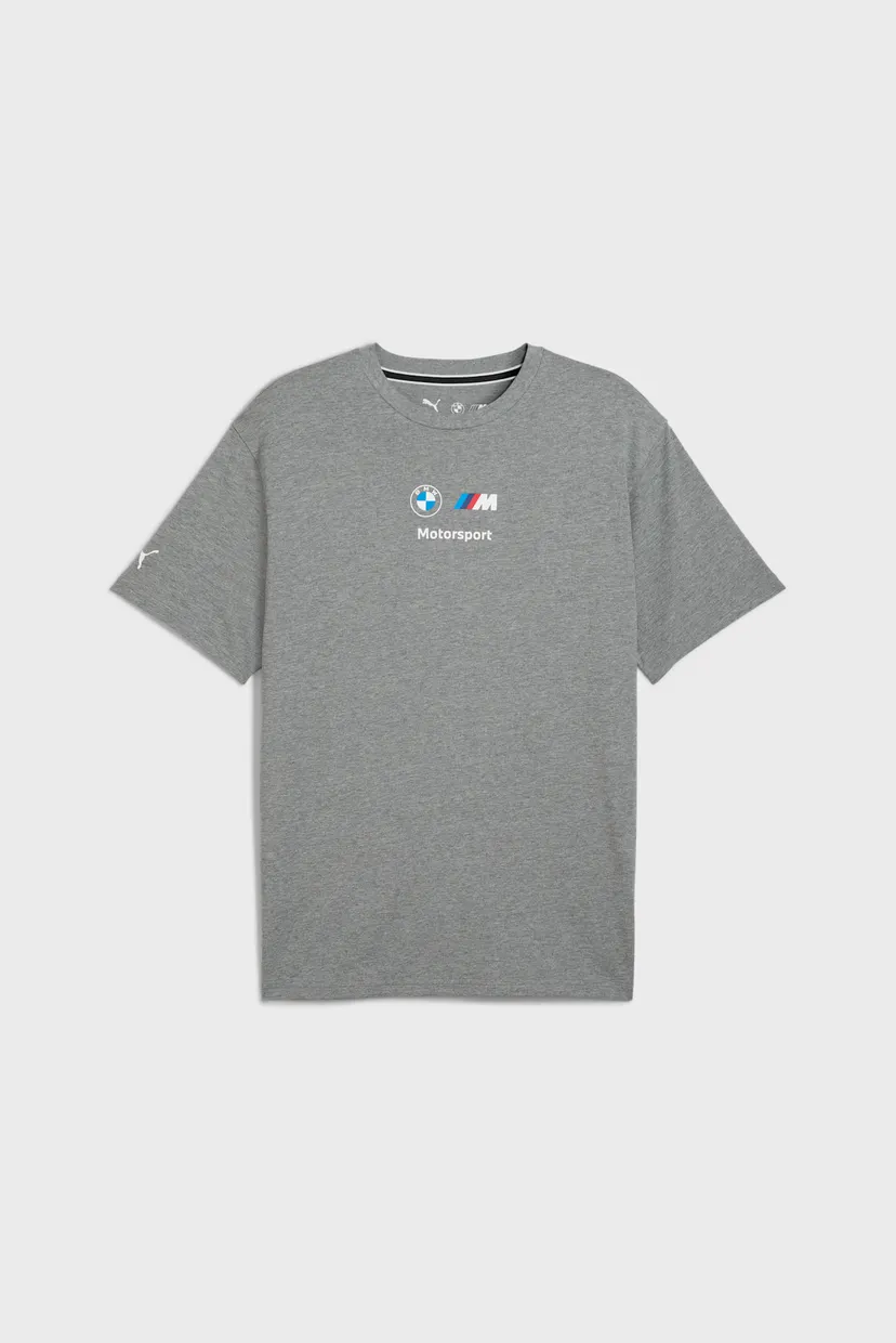 Чоловіча сіра футболка BMW M Motorsport Essentials Logo Tee Men 4