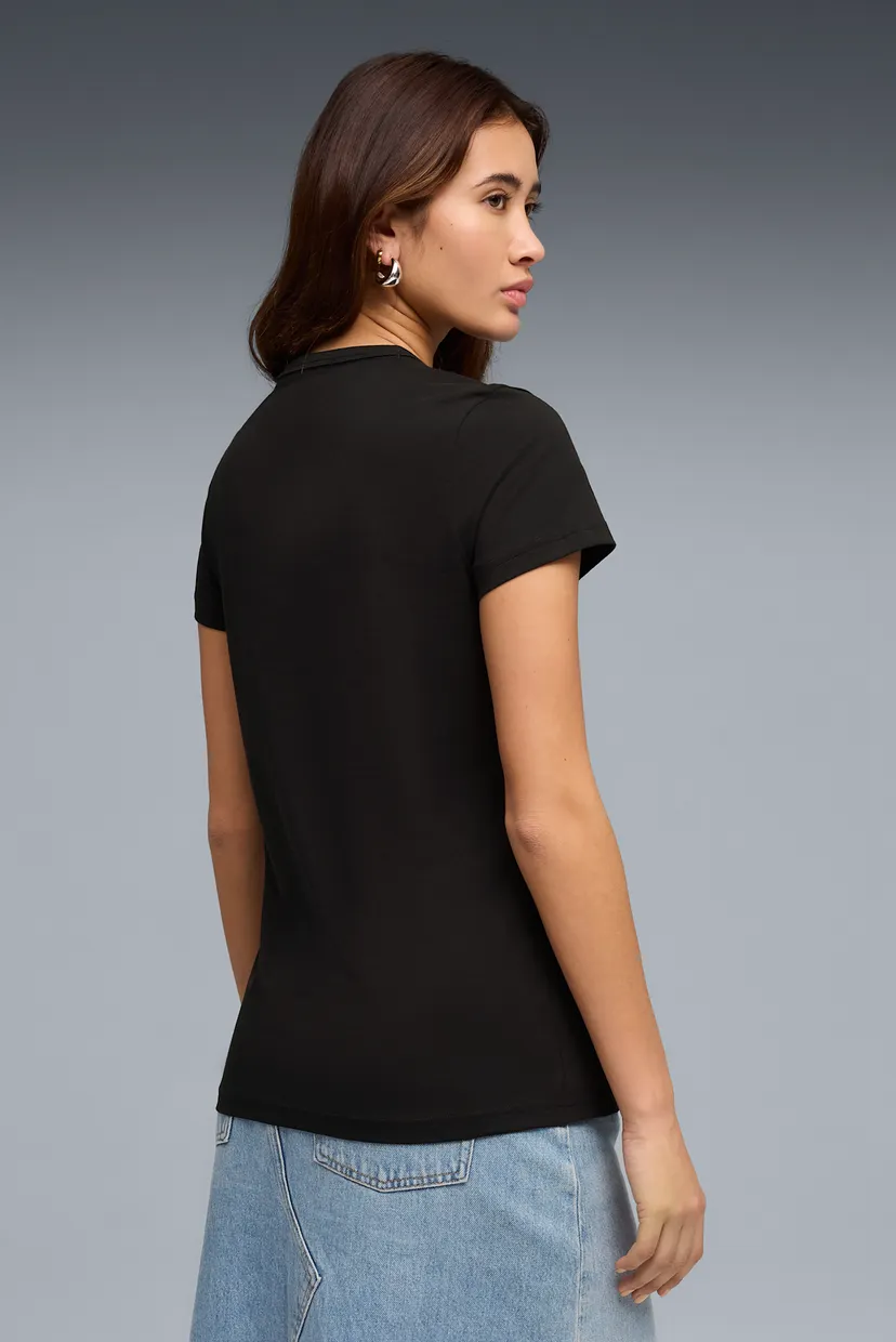 Жіноча чорна футболка PUMA Class Graphic Tee Women 3