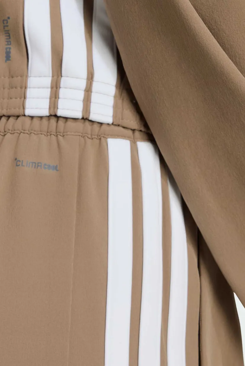 Жіночі коричневі спортивні штани Train Essentials 3-Stripes Woven 5