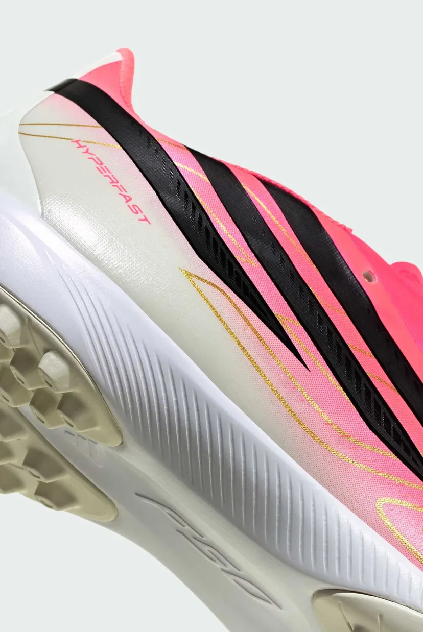 Розовые сороконожки F50 HYPERFAST LEAGUE Turf Football 8