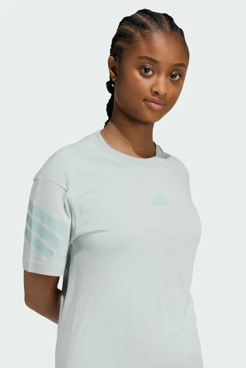 Женская мятная футболка Future Icons 3-Stripes 5