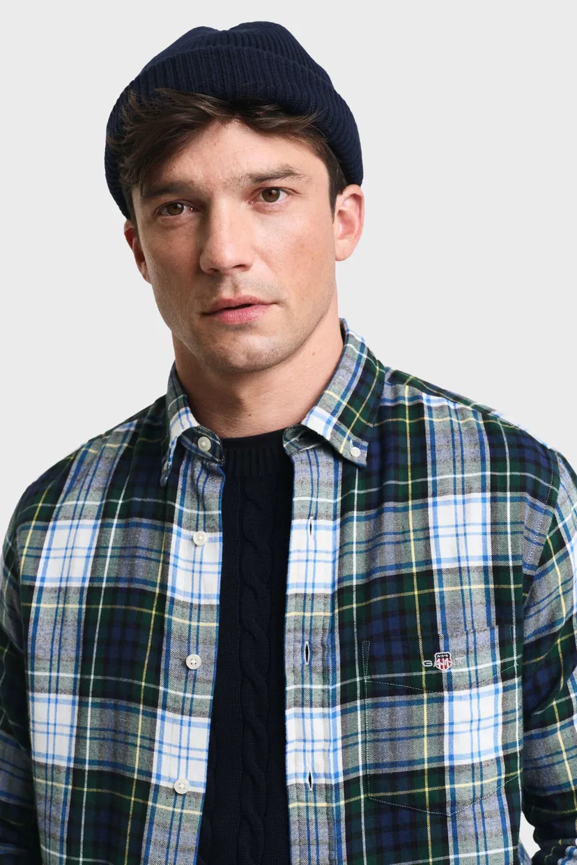 Мужская рубашка в клетку REG FLANNEL CHECK 4