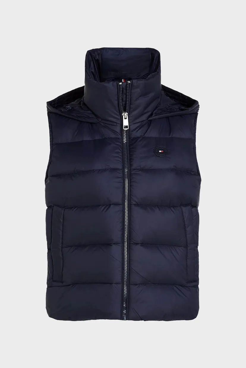 Жіночий темно-синій пуховий жилет LW DOWN CASUAL VEST 5