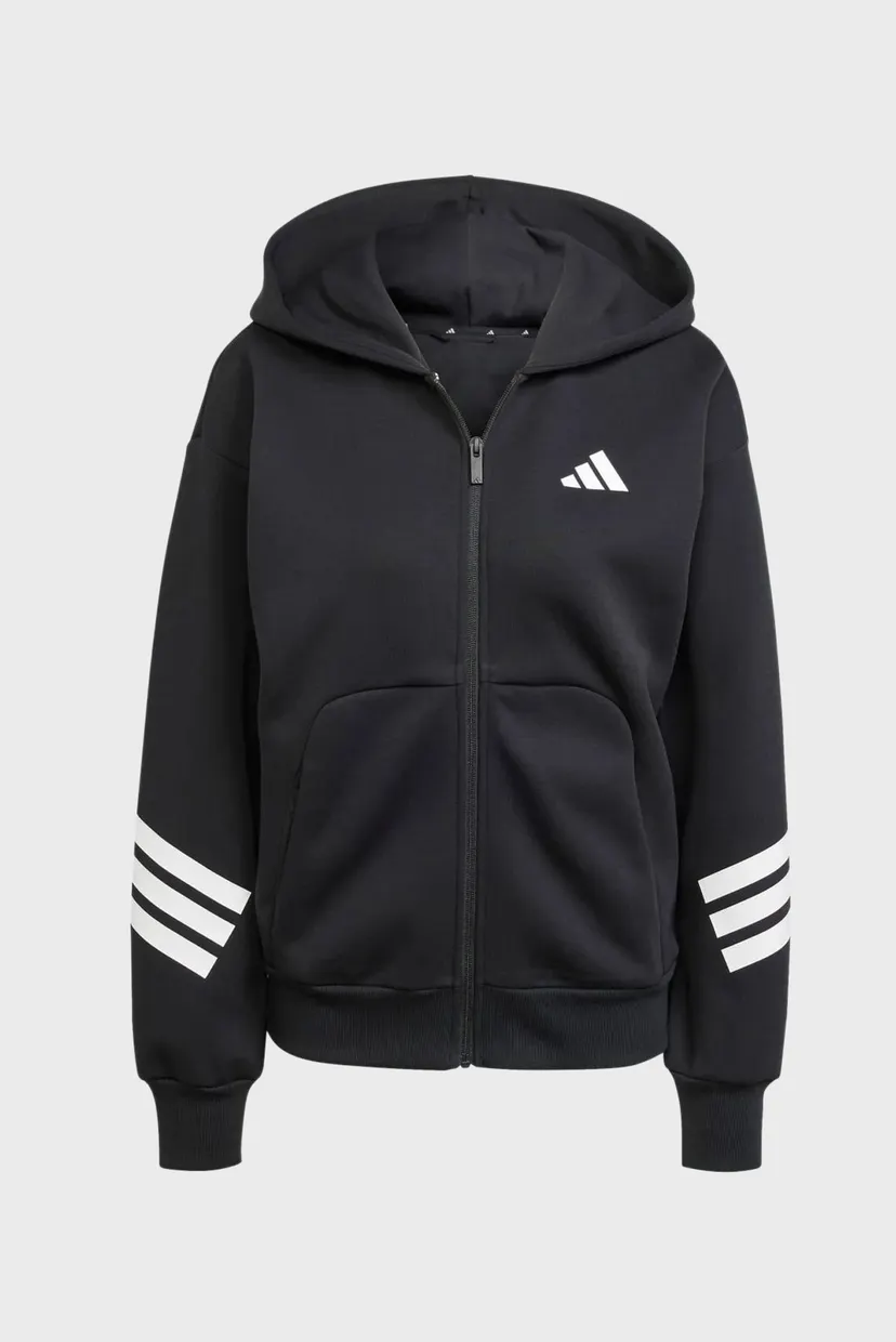 Женское черное худи Future Icons 3-Stripes 6