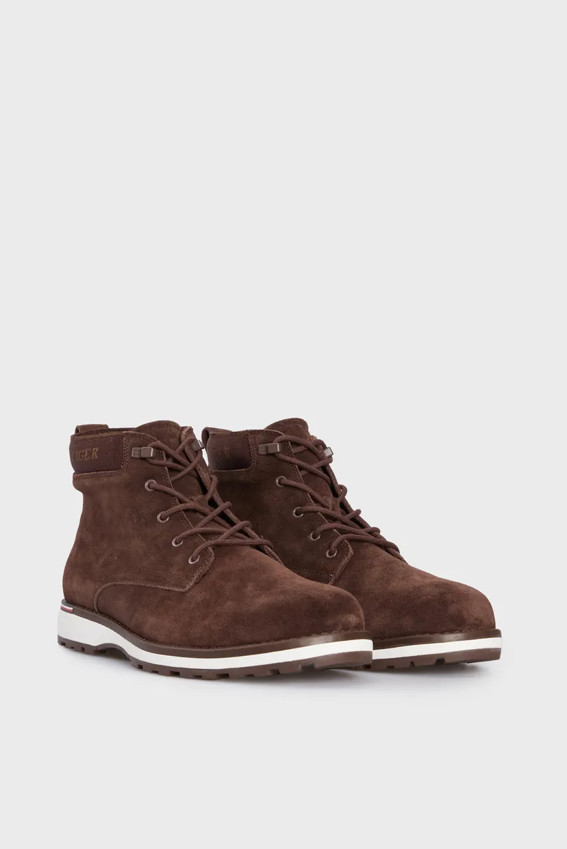 Чоловічі темно-коричневі замшеві дезерти CORPORATE OUTDOOR SUEDE
