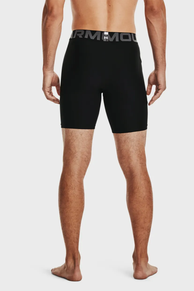 Чоловічі чорні велосипедки UA HG Armour Shorts 3