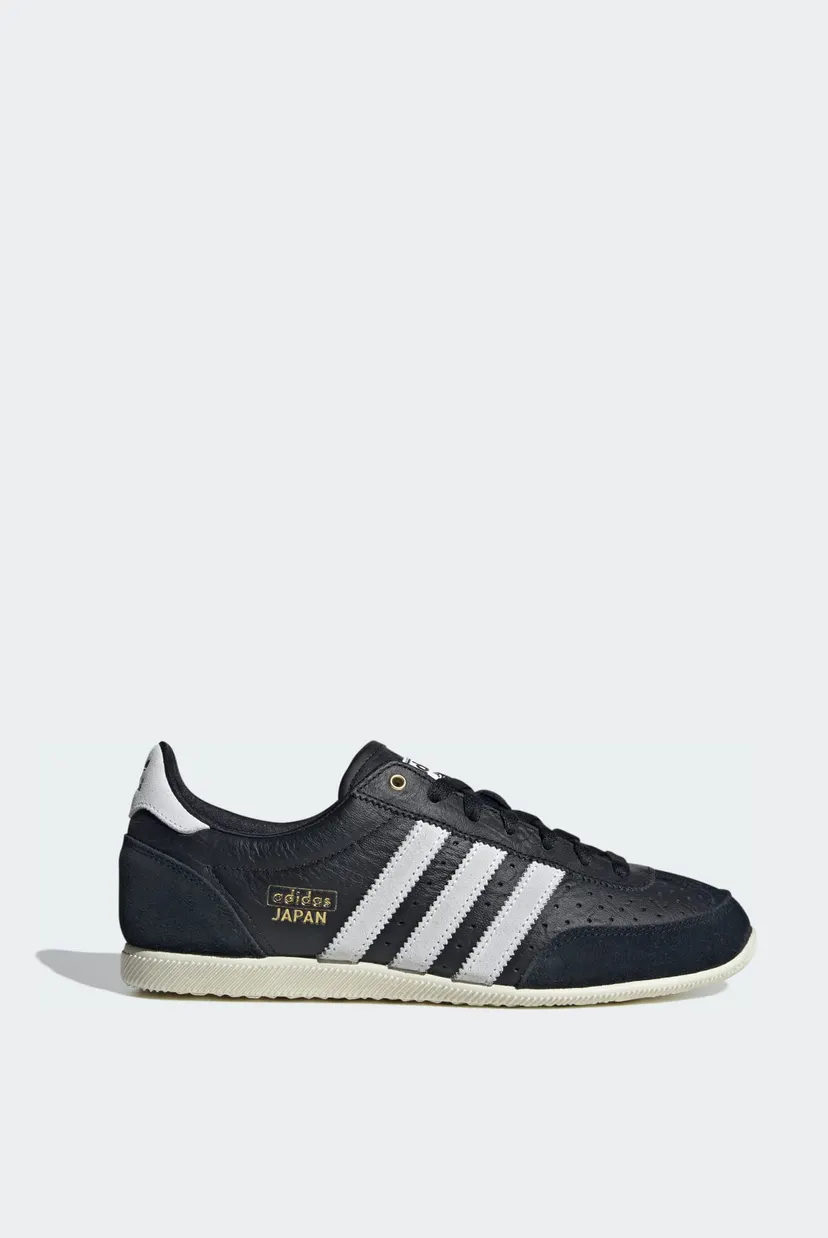 Женские черные кожаные кроссовки Japan adidas IH5490 — MD-Fashion