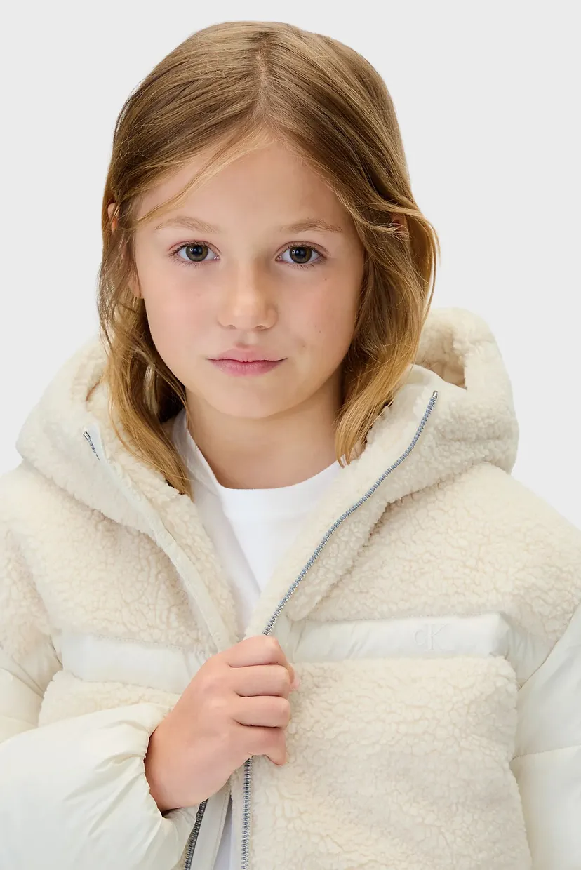 Дитяча бежева куртка TEDDY 4