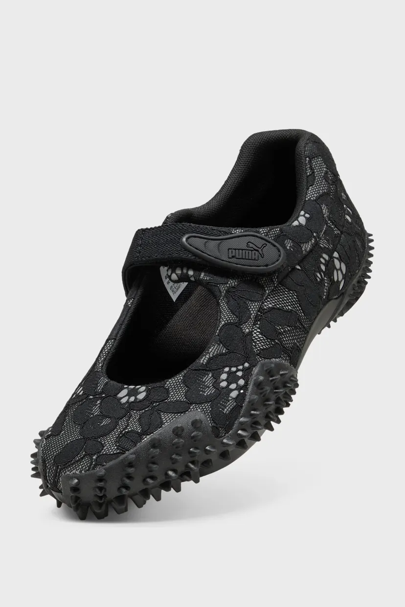 Черные балетки Mostro Fey Lace Sneakers Unisex 6