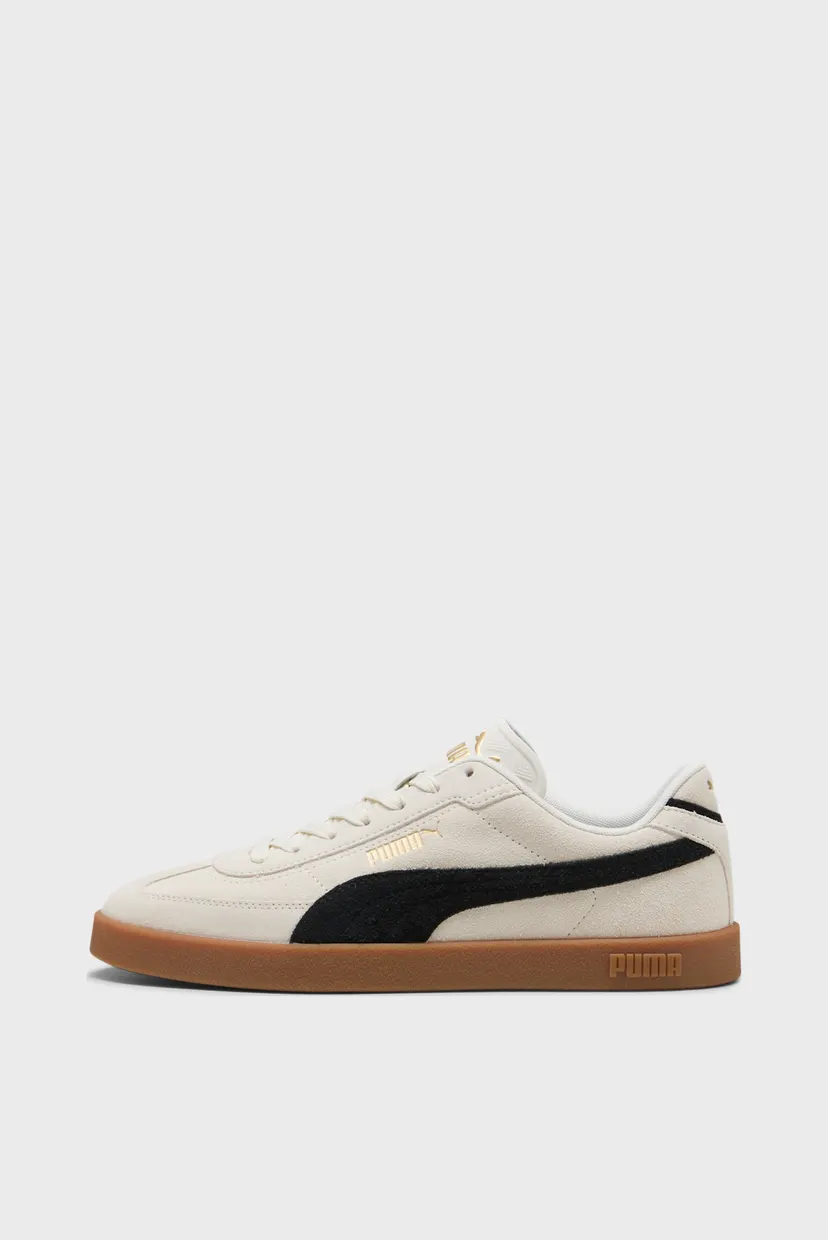 Бежевые замшевые сникерсы PUMA Club II Era Suede Sneakers Unisex 3
