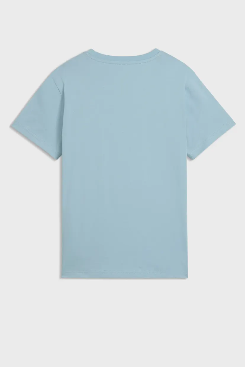 Женская голубая футболка Essentials Elevated Logo Tee Women 5