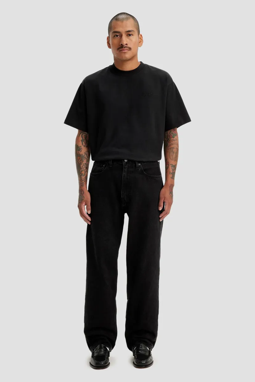 Мужские черные джинсы 568™ Loose Straight 5