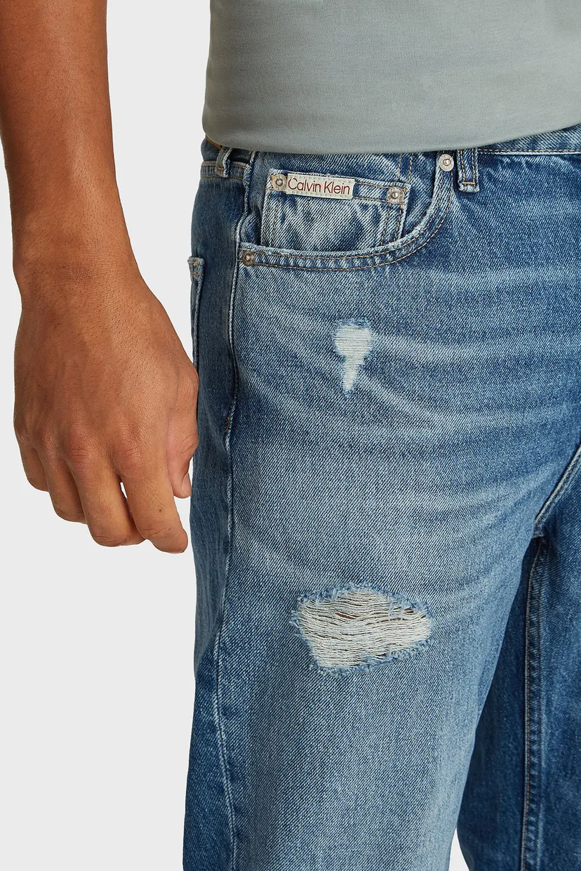 Чоловічі сині джинси DAD JEAN 4