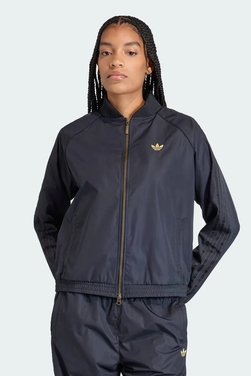 Женская черная спортивная кофта adidas KD3778 — MD-Fashion