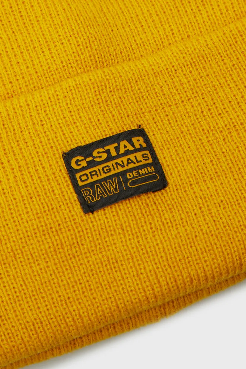 Чоловіча жовта шапка Effo Long Beanie 4