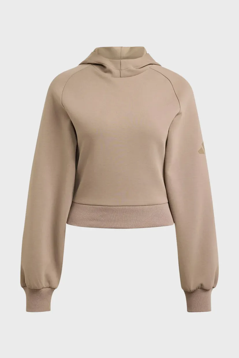 Женское бежевое худи SOFT LUX 6