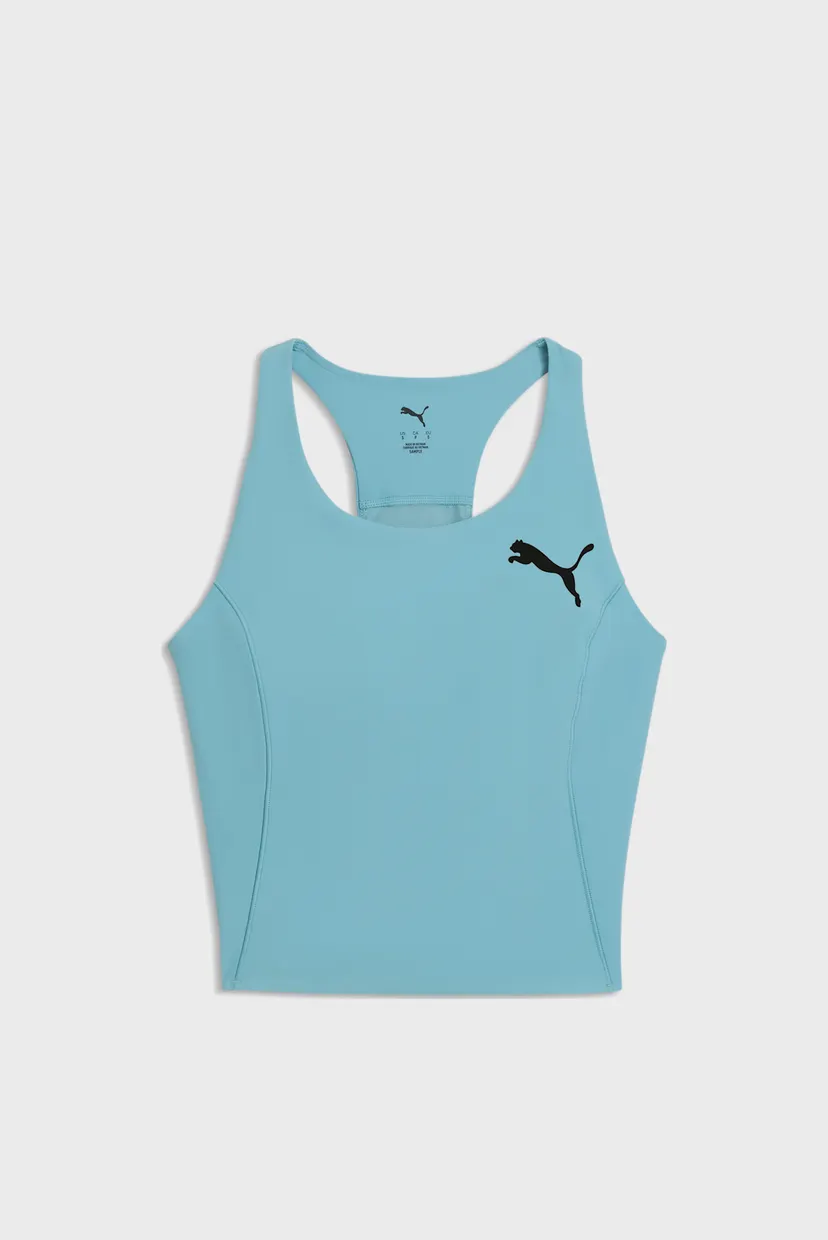 Женский голубой топ Lightspeed Crop Top Running Tank Women 6