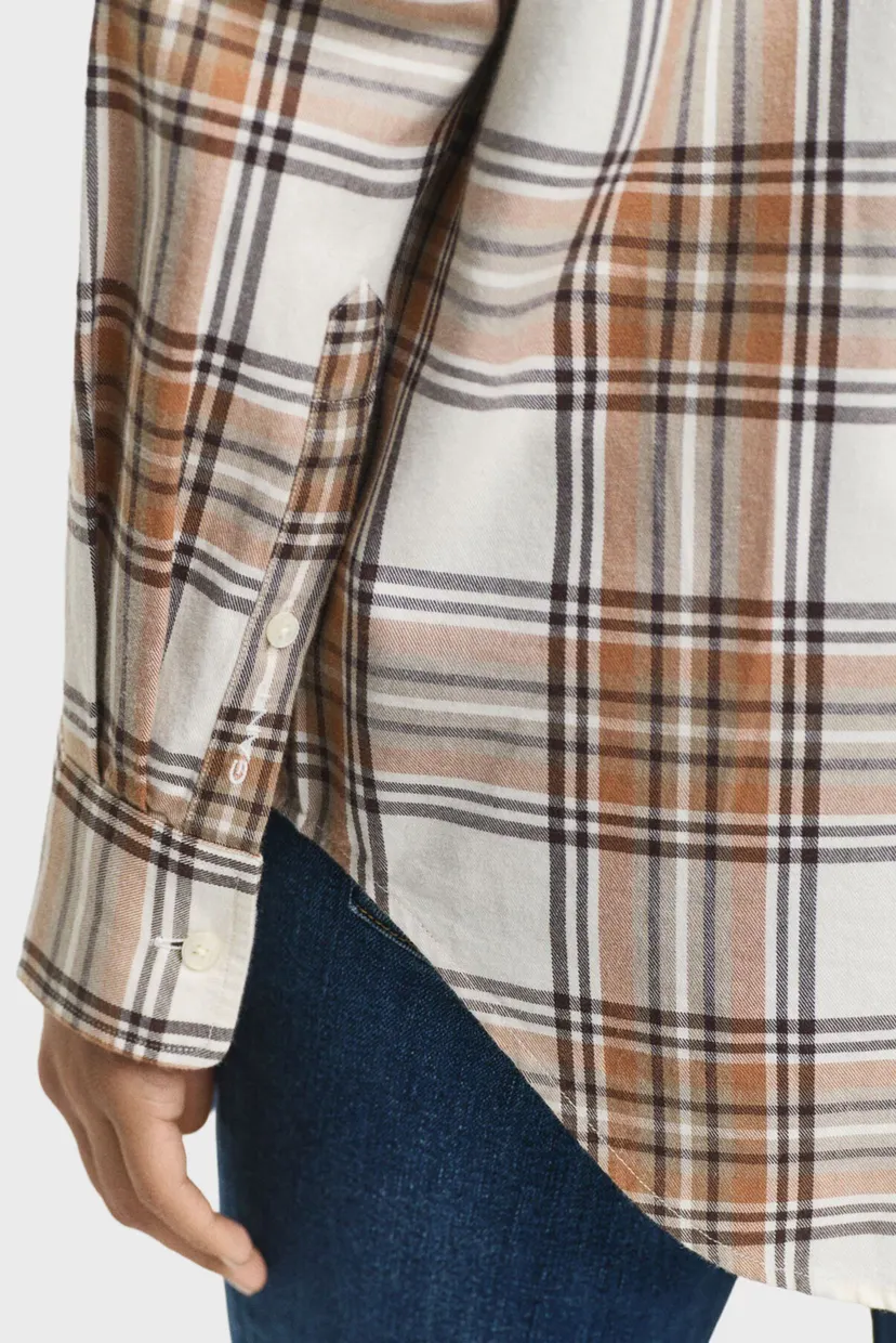 Женская рубашка в клетку FLANNEL 6