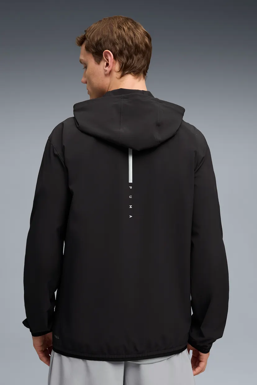 Мужская черная куртка FLEX STRETCH Woven Training Jacket Men PUMA