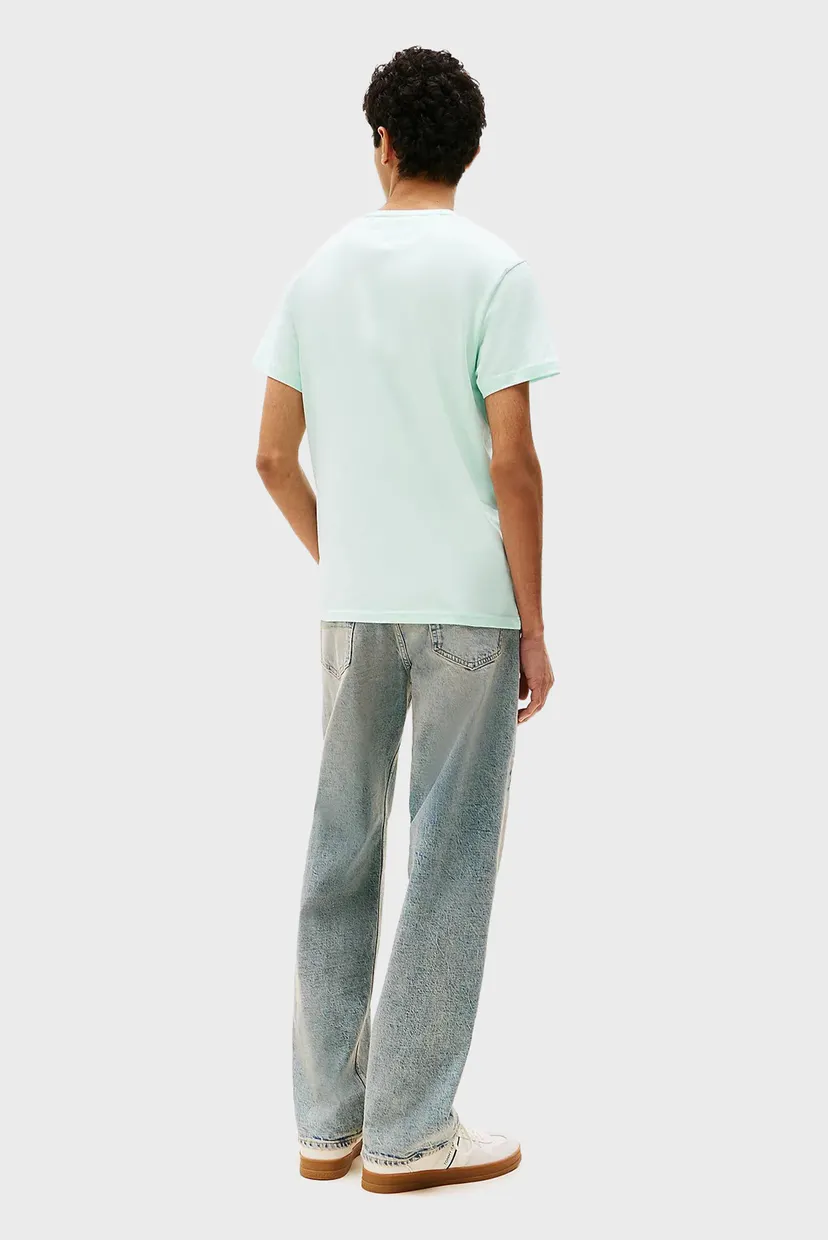 Мужская мятная футболка TJM SLIM BUBBLE PRINT 3