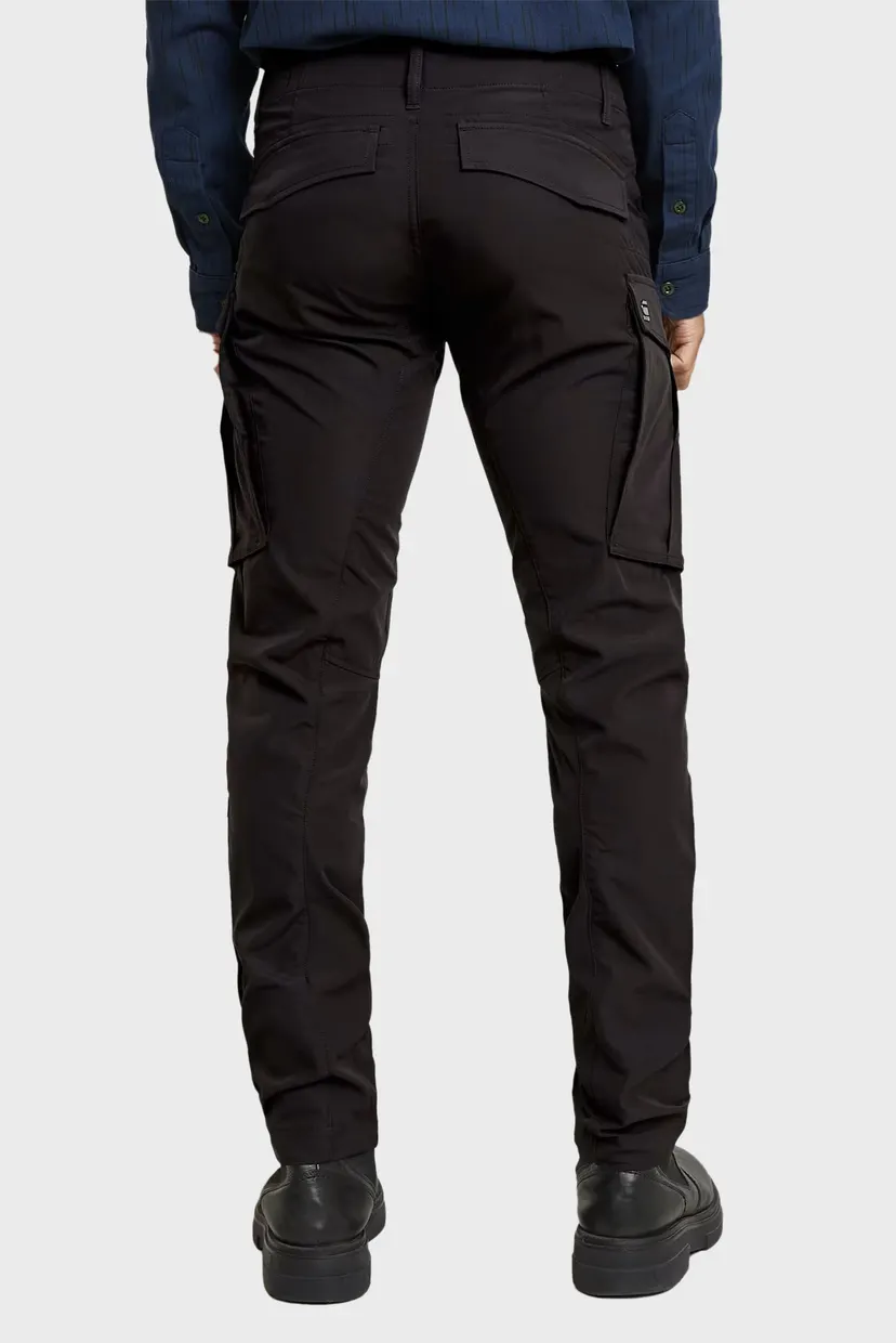 Мужские черные карго Rovic Zip 3D 3