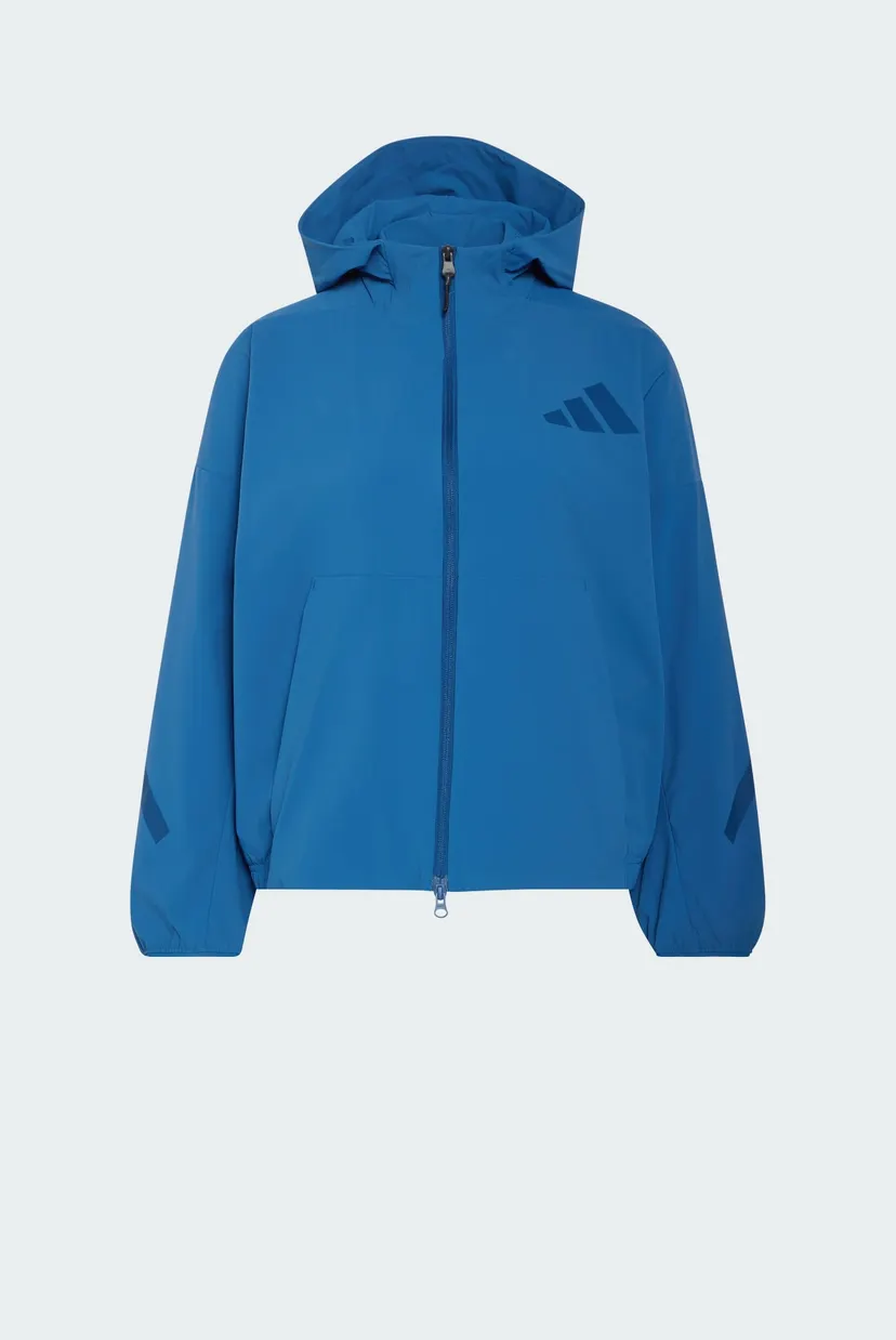 Женское синее худи ADIDAS Z.N.E. WOVEN 5
