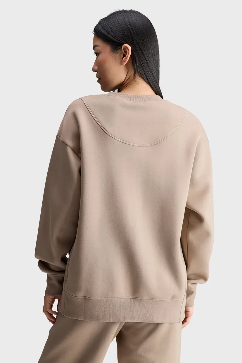 Женский бежевый свитшот adidas by Stella McCartney Loose 3
